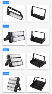 Projecteur LED 300W COB, corps en aluminium, IP66, 6000K, lumière du jour, large faisceau, pour entrepôt, extérieur, haute luminosité, montage en surface, CRI80, 3 ans - Product Image 5