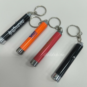Mini LED Keychain xách tay LED giá rẻ cá nhân logo mini LED Torch chiếu Keychain - Product Image 3