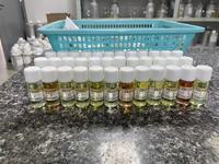 Échantillon d'huile de parfum liquide en gros, essence de parfum pure, commande d'essai disponible, livraison rapide