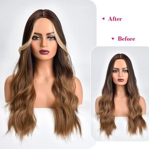 <span class=keywords><strong>Frange</strong></span> latérale à clipser effet naturel, 12 pouces de <span class=keywords><strong>long</strong></span>, ondulée bouclée, lot de 2 pièces, blond foncé, pour femme, usage quotidien - Product Image 2