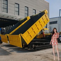 Shanqian 2024 Nuevo Producto: Minicargador Eléctrico de Plataforma Plana Personalizado para Perú, Minidumper Eléctrico