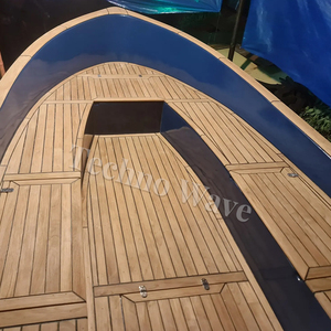 Thanh lịch 7.50 mét phong cách Hà Lan sloep thuyền Chất lượng cao sợi thủy tinh thân tàu với gỗ tếch sang trọng thiết kế Nước Du Lịch nghề thủ công - Product Image 2