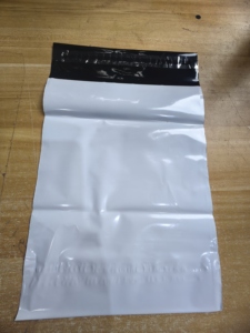 Custom Printed White Poly Mailers Bulk <b>Waterproof</b> Plastic Shipping Bags For Boutique Fashion Apparel Branding - Product Image 1