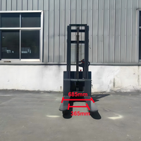 Gerbeur électrique piéton, hauteur de levage 3m, gerbeur électrique pour allées étroites, gerbeur électrique industriel, chariot élévateur électrique
