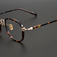 Monture de lunettes en titane pur, fabriquée à Shenzhen, pour hommes et femmes, lunettes optiques