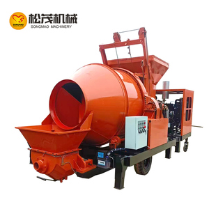 Pabrik baik dipasok Diesel kemudi JBTS40 mesin <span class=keywords><strong>Mixer</strong></span> beton dengan pompa untuk gedung rumah - Product Image 6