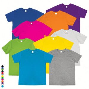 Design Fashion 180 Gsm Full Colour 95% Cotton 5% Elasta Design Your Own Logo T-Shirt Heat Transfer Sports - Product Image 4