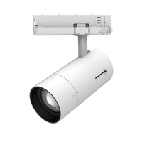 Spot lumineux led à tête mobile de haute qualité, 2 fils, 3 phases, réglable, zoomable, 30w, 40w, rotatif