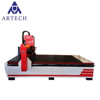 Nouvelle Machine de Gravure sur Bois CNC 3 Axes Modèle 1325 avec Système de Contrôle March 3, NC Studio, Refroidissement par Eau et Mandrin 3.2KW à Roulement à Engrenages