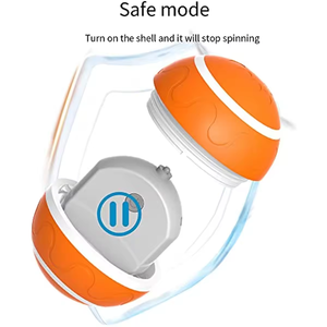 Balle en caoutchouc rechargeable intelligente à lumière LED <span class=keywords><strong>pour</strong></span> <span class=keywords><strong>chien</strong></span> Jouet à mâcher interactif automatique <span class=keywords><strong>pour</strong></span> chiot <span class=keywords><strong>pour</strong></span> petits chiens de taille moyenne jouant - Product Image 3