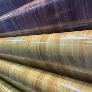Alfombra de PVC laminado de 1.0 mm x 1.83 m x 30 m, rollos de suelo de PVC impermeables con esponja - Product Image 3