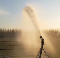 Usine directe 2 pouces Turbo Big Gun arroseur avec conception de bride Irrigation de jardin à longue portée pour les fermes