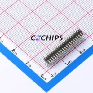 XDZ127-2-20-S-1.0-G1 Pin Header SMD,P=1.27mm Connector 2x20P 1.27mm Pin Header Vertical Mount - Product Image 2