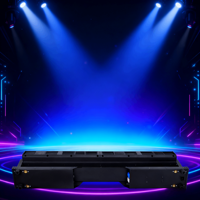 Matrice lumineuse LED RGBW UNOXINE 12x40W |   Effet de tête mobile DMX512 pour les spectacles de scène et de discothèque, indice de protection IP33