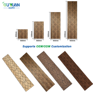 <span class=keywords><strong>Pannelli</strong></span> Acustici OUYUAN Moderni 3D Geometrici in Fibra di Poliestere con Impiallacciatura in Legno <span class=keywords><strong>per</strong></span> Soggiorno, Magazzino, Sala - Ecologici - Product Image 3