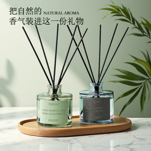 Yuhuan <b>Reed</b> <b>Diffuser</b> 120ml Fresh Notes Aromatherapy Home Fragrance - Product Image 4