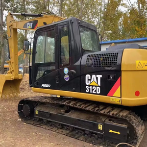 Excavadora hidráulica sobre orugas CAT 312C 312D 312D2 312D2GC 312DL original japonesa usada bien mantenida a bajo precio de 12 toneladas a la venta - Product Image 4
