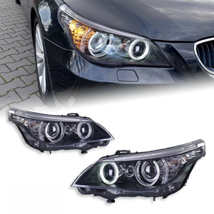 Per <span class=keywords><strong>BMW</strong></span> Serie 5 E60 <span class=keywords><strong>520</strong></span> 523 525 530 Gruppo Fari a Proiezione LED Luci Diurne a LED Fari LED Accessori Auto - Product Image 1