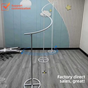 Supporti per Tende a S in Ferro Zincato Personalizzati a Forma di S con Decorazioni a Strati e Dettagli in Fiocchi di Madreperla per Area di Benvenuto - Cina - Product Image 2