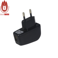 Adaptateur d'alimentation USB universel 5V 1A 5W, prise US/Euro, portable, certifié CE, FCC, RoHS, REACH, OTP, OVP, OCP