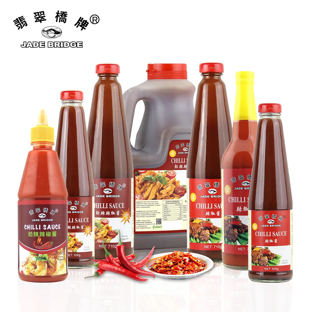 Groothandel Supply Supermarkt Restaurant Bulk Plastic Fles Zoete Sriracha Chili Saus