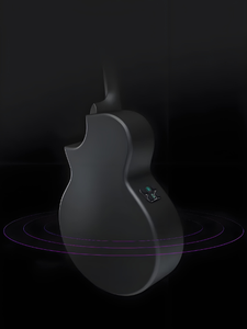 Enya X4 Pro guitarra de fibra de carbono de 36/41 pulgadas brillo palisandro caoba para música clásica para choque eléctrico Fingerstyle con estuche - Product Image 3