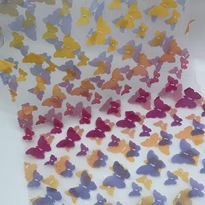 Tela de Tul Bordada con Mariposas 3D en Degradado, 100% Poliéster, para Vestidos de Niña, Tutú, Disfraces de Hada, Decoración de Fiestas - Product Image 5