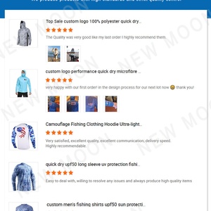 Vente en gros de t-shirts de pêche personnalisés, légers, ventilés, camouflage tie-dye, et de sweats à capuche de pêche avec fermeture éclair - Product Image 5