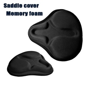 Funda suave para SILLÍN de <span class=keywords><strong>bicicleta</strong></span>, sillín cómodo y resistente al agua, acolchado de <span class=keywords><strong>Gel</strong></span> para ciclismo - Product Image 3