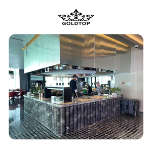 Goldtop Arabescato Grigio Rosa lastra di marmo lucidata superficie di lusso pietra naturale per la decorazione della parete e del pavimento della hall dell'hotel - Product Image 5