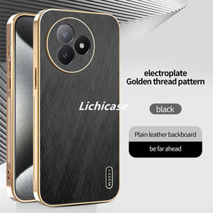 Lichicase en <span class=keywords><strong>Vogue</strong></span> cuero texturizado piel lisa accesorio móvil para Redmi K80 Ultra funda de teléfono personalizada - Product Image 2