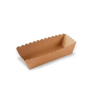 KYW 맞춤형 일회용 크래프트 식품 포장 테이크 아웃 작은 종이 상자