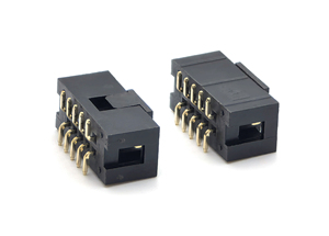 ขั้วต่อแบบกล่องทองเหลือง DIN ระยะห่าง 2.54 มม. แบบ SMT ความสูง 10.32 มม. พร้อมฝาครอบป้องกันการผิดพลาด 10 ขา สำหรับแผงวงจรพิมพ์ - Product Image 5