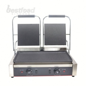 Nouvelle Plaque de Cuisson Électrique BL-813E 220V Portable pour Panini, Grille de Contact Haute Productivité avec Minuteur pour Usage Domestique et Professionnel - Product Image 1