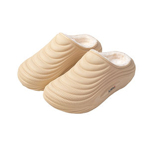 Pantuflas EVA para Hombre, Cerradas, Antideslizantes, para Interiores y Exteriores, Forro de Piel, Suela Gruesa, Antideslizantes, Ligeras, Modernas - Product Image 2