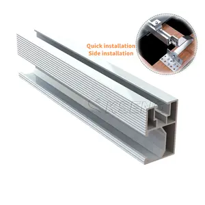 솔라 관련 제품 간단한 설치 솔라 레일 마운트 솔라 패널 액세서리 솔라 패널 장착 알루미늄 레일