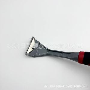2 Inch Carbide Paint Scraper Putty Knife Wall Cleaner Rust Remover Solid Flat Scraper Black Red Handle - Product Image 4