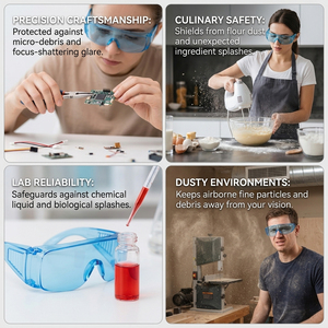 <span class=keywords><strong>Gafas</strong></span> de seguridad con vista panorámica, lentes anchas, protección antisalpicaduras para ingeniería química e investigación científica - Product Image 4