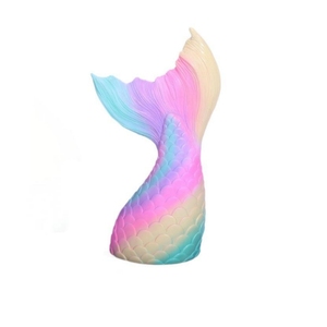 Tirelire en vinyle en gros en forme <span class=keywords><strong>de</strong></span> <span class=keywords><strong>queue</strong></span> <span class=keywords><strong>de</strong></span> <span class=keywords><strong>sirène</strong></span>, animal marin peint, pour boîte à monnaie <span class=keywords><strong>de</strong></span> <span class=keywords><strong>fille</strong></span>, idéale pour les promotions - Product Image 3