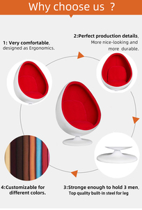 Alpha Amod <span class=keywords><strong>Altavoz</strong></span> de vaina de forma ovalada Relajado Giratorio Aviación Spitfire Estéreo Fibra de vidrio Moderno Ocio Muebles de sala de estar - Product Image 3