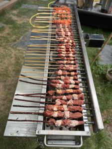 Griglia Barbecue Automatica <span class=keywords><strong>per</strong></span> Spiedini e <span class=keywords><strong>Arrosticini</strong></span> a 40 Posti Singoli - Product Image 6