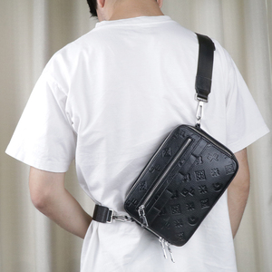 GORFIA OEM Vegan Designer, borsa da uomo in pelle impermeabile Business Casual borsa da uomo portellone/ - Product Image 6