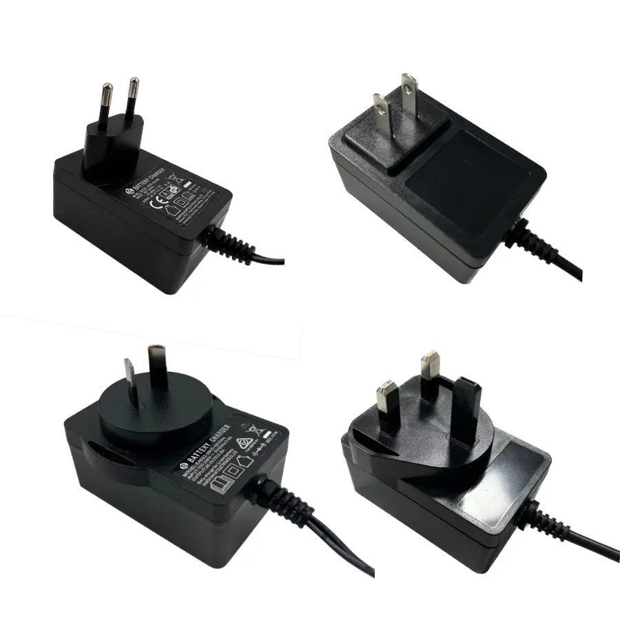 Eahunt Adaptador de alimentação AC DC com plugue UE 8.5v 10v 13.8v 16.5v adaptador de fonte de alimentação