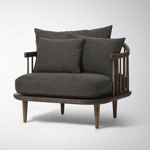 Tradition-muebles nórdicos para sala de estar, sofá individual de madera maciza, sillas con mosca por Space <span class=keywords><strong>Copenhagen</strong></span> - Product Image 3