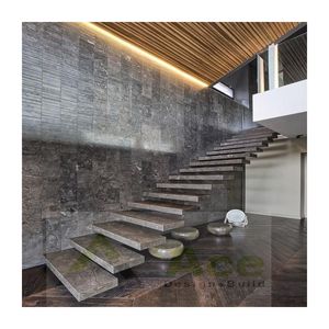 ACE Nhà Máy Giá Cầu Thang Thiết Kế Sàn Sản Phẩm Nóng Cầu Thang Bước Gạch Nổi Cầu Thang Với Lan Can - Product Image 1