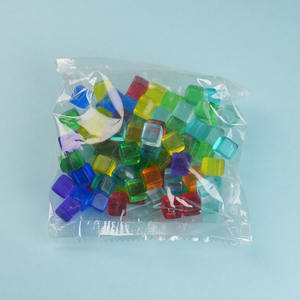 Bloques de Conteo de Plástico, Cubos Pequeños de Acrílico, Juego de <span class=keywords><strong>Dados</strong></span> para Historias, para Juegos Educativos y Recuerdos de Fiesta - Product Image 6