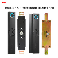Serrure Intelligente Yagu pour Porte Enroulable – Verrouillage par Empreinte Digitale et Mot de Passe – Déverrouillage Facile – Sécurité Universelle pour Porte – Serrure Électronique pour Magasin