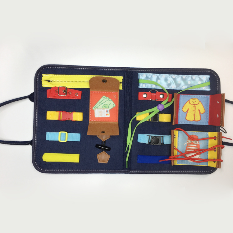 Тканевая книга для раннего развития с числами животных познавательная детская обучающая игрушка для малышей занятая книга войлочная занятая доска