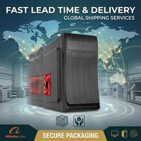 Komputer Desktop Vertikal Langsung, Kotak Komponen PC, Kotak Kantor, Kabinet Komputer, Casing ATX, Casing CPU, Mouse PC