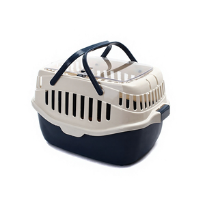 Cage <span class=keywords><strong>de</strong></span> <span class=keywords><strong>transport</strong></span> ventilée portable pour animaux <span class=keywords><strong>de</strong></span> compagnie, <span class=keywords><strong>panier</strong></span> <span class=keywords><strong>de</strong></span> <span class=keywords><strong>transport</strong></span> en plastique avec poignée pour <span class=keywords><strong>chat</strong></span> et chien - Product Image 3